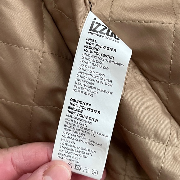 NWT - Izzue Women’s Tie-Fastening Trench Coat - Size M - Picture 10 of 10